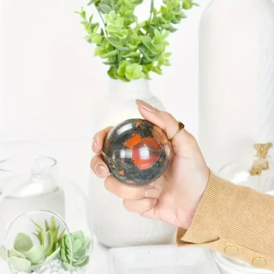 African Bloodstone Sphere Wholesale Unique Home Decorative 6