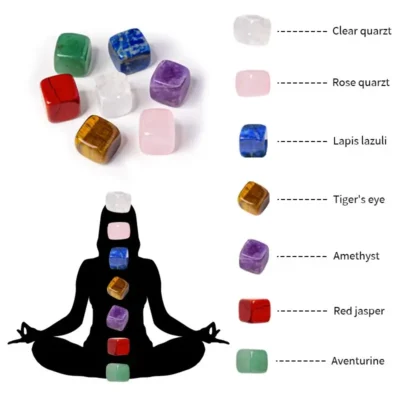 Square Lapis Lazuli Healing Stones Palm Stone Wholesale 1