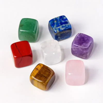 Square Lapis Lazuli Healing Stones Palm Stone Wholesale