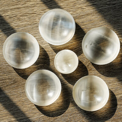 Morocco Selenite Crystal Charging Bowl for Cleanse Recharge 2