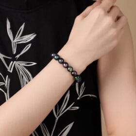 Rainbow Obsidian Bracelet 4