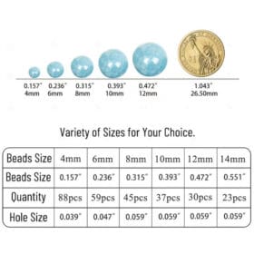 Round Green Red Persian Loose Semi Precious Stones for Jewelry Making 4