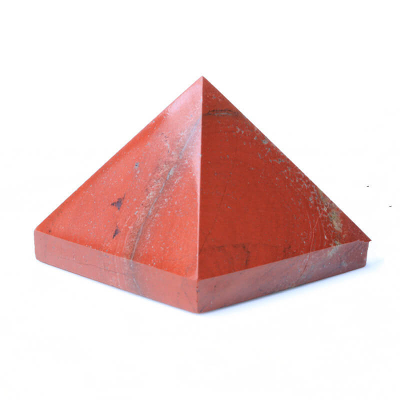 Natural Red Jasper Pyramid