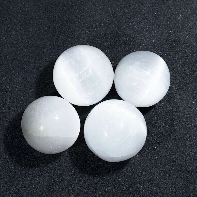 Natural Selenite Sphere Crystal