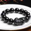black obsidian bracelet black pixiu