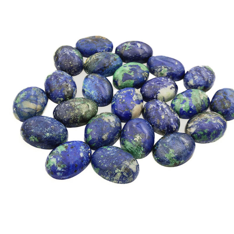 azurite&malachite tumbled stones