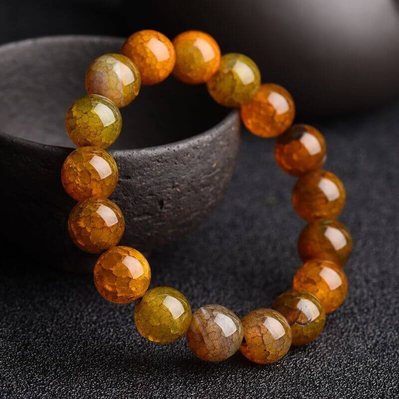 dragon vein bracelet beads