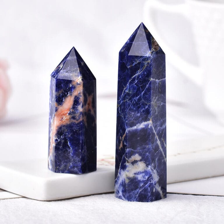 548G Sodalite Crystal Tower