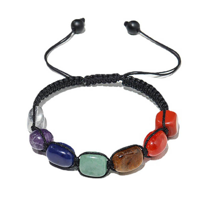 crystal bracelet 7 chakras stone