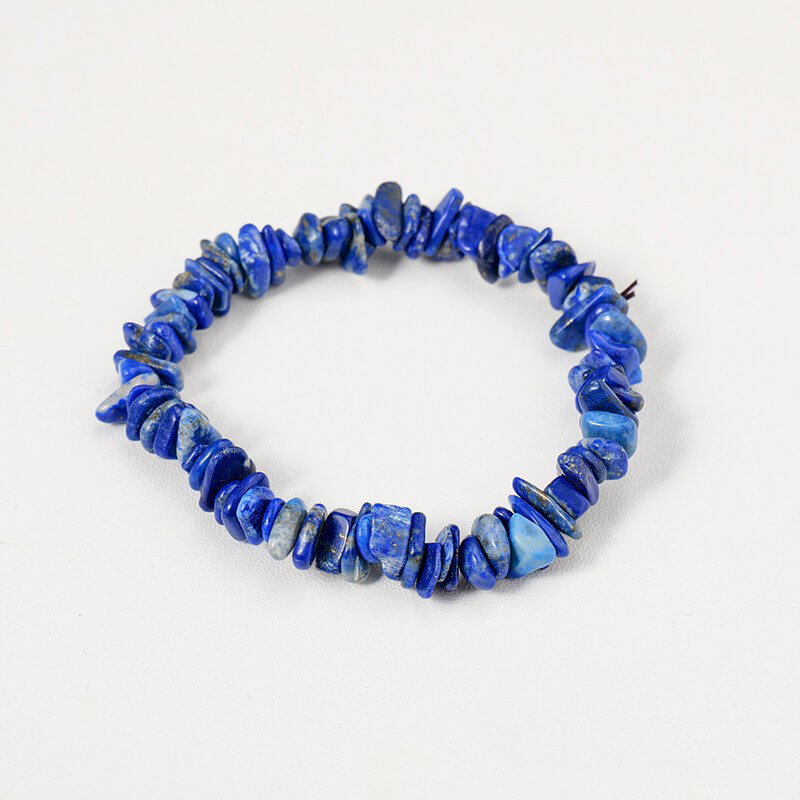 crystal bracelet chips stones