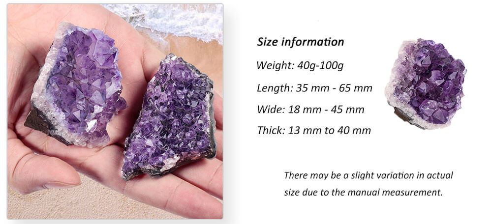 Amethyst Cluster Quartz Raw Crystals 9