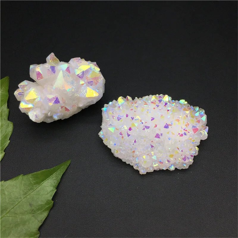 Angel Aura Quartz Cluster White Crystal – Image 6