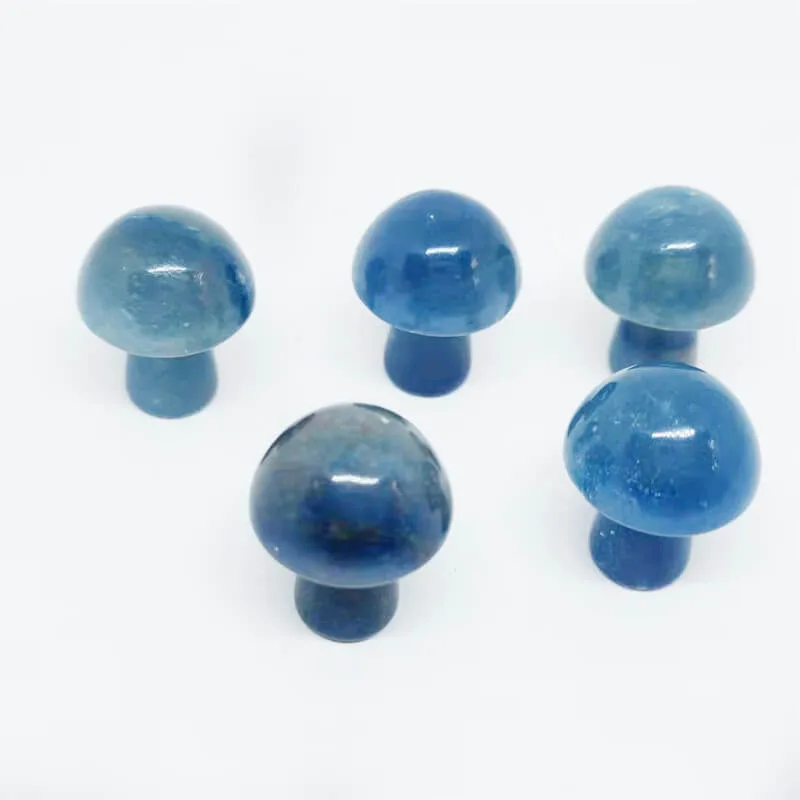 Green Aventurine Crystal Mushroom Stones - Image 4