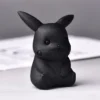 Obsidian Pikachu Carving