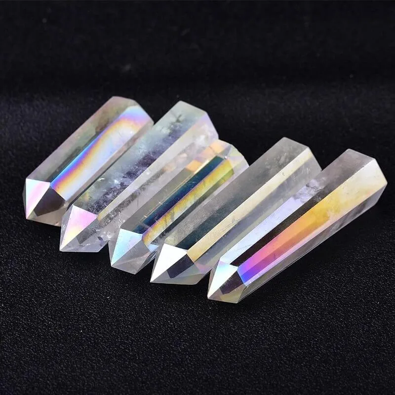 Bulk Angel Aura Quartz Wand Healing Stone – Bild 6
