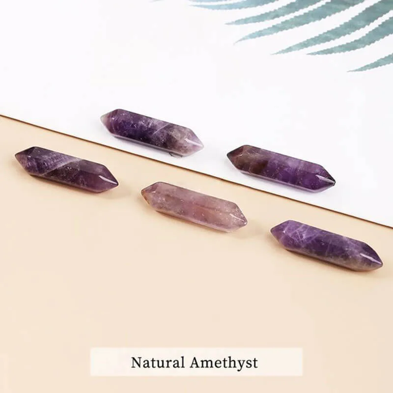 Chakra Stone Double Pointed Column - Afbeelding 2