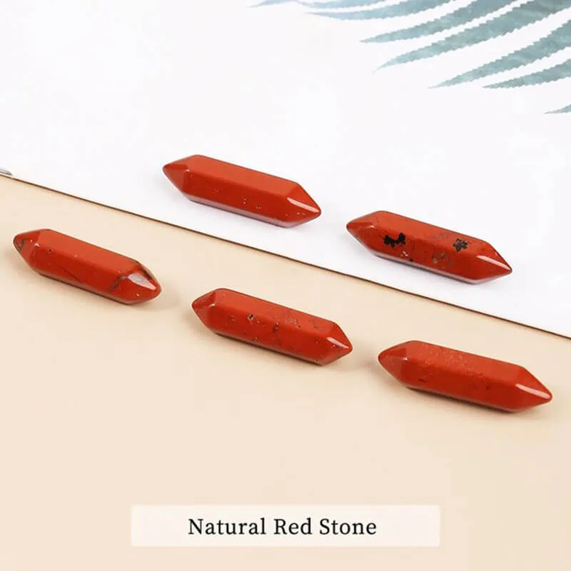 Chakra Stone Double Pointed Column - Afbeelding 5