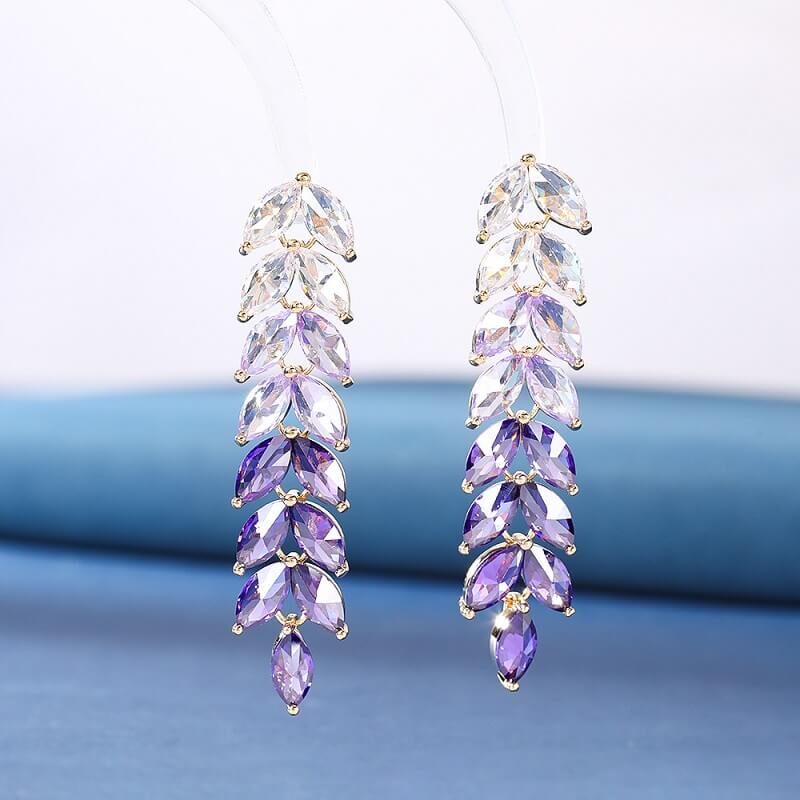 Crystal Tree Earrings 3