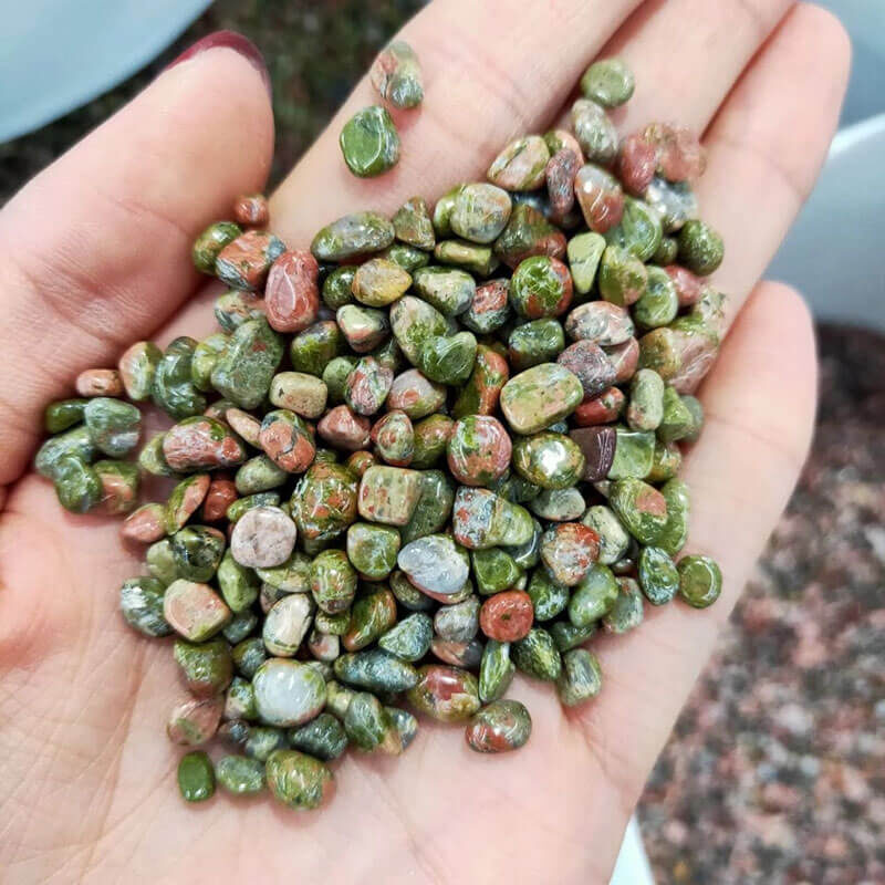 Epidote Unakite Rock Stone