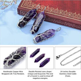 Healing Crystal Necklaces 6