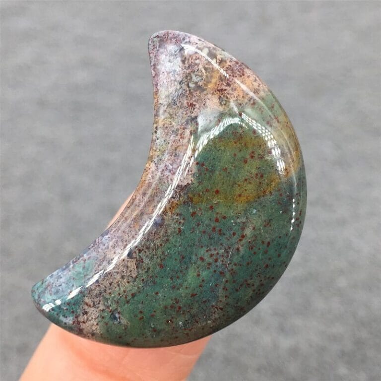 Heart Ocean Jasper Stone