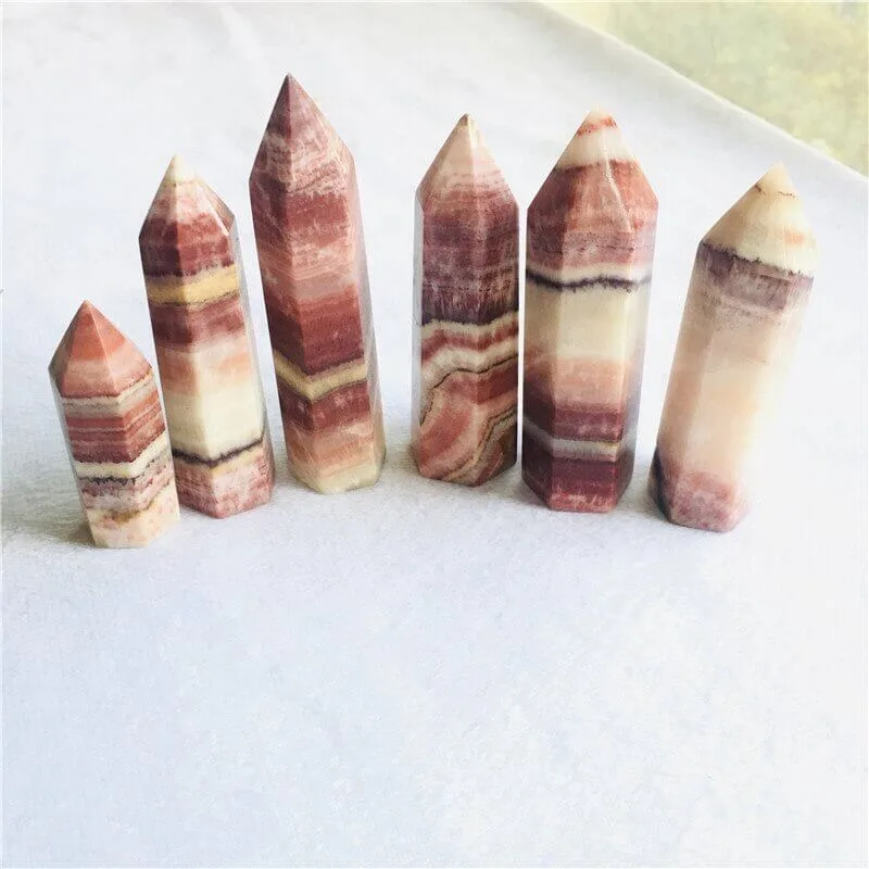 Pink Calcite Healing Crystals Wholesale - 画像 (3)