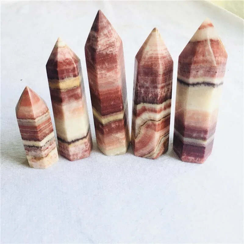 Pink Calcite Healing Crystals Wholesale - 画像 (5)