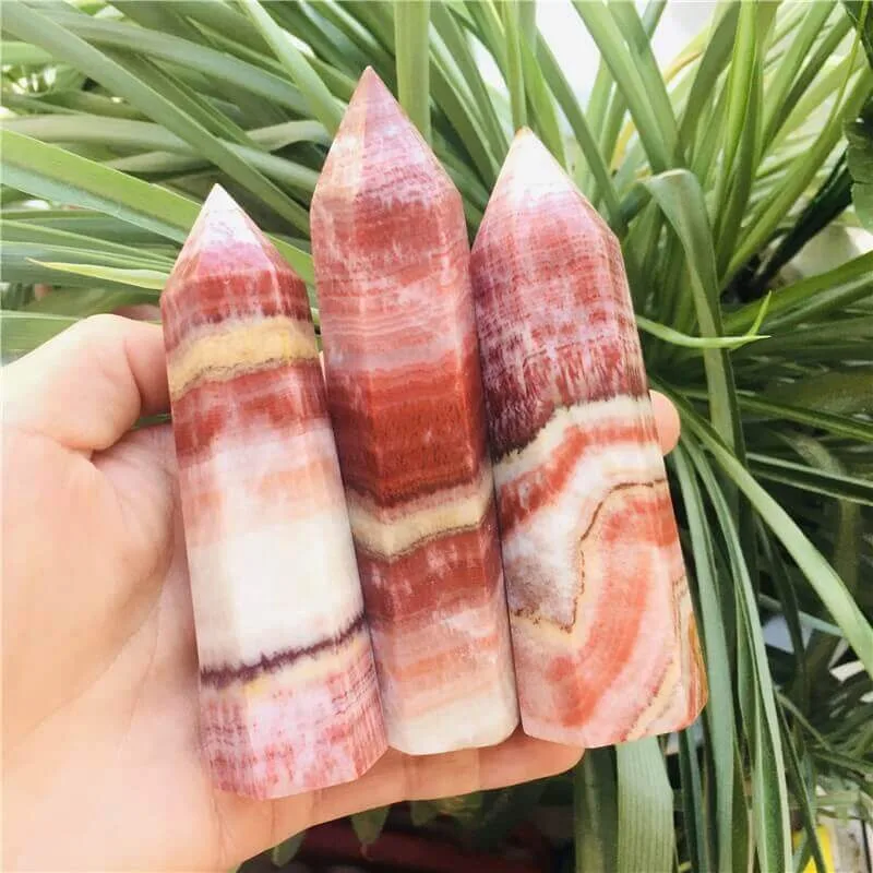 Pink Calcite Healing Crystals Wholesale - 画像 (6)