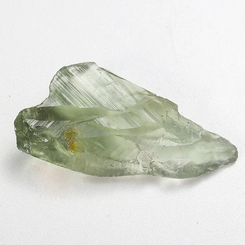 Raw Green Amethyst Crystal 4