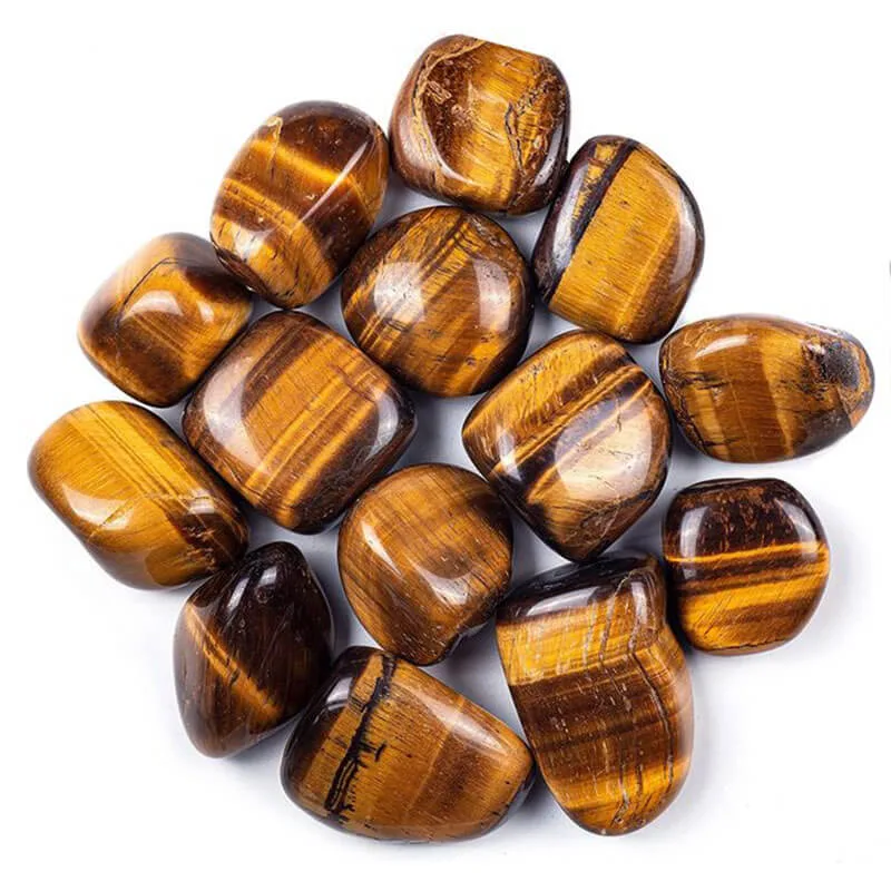 Tiger Eye Tumbled Crystals