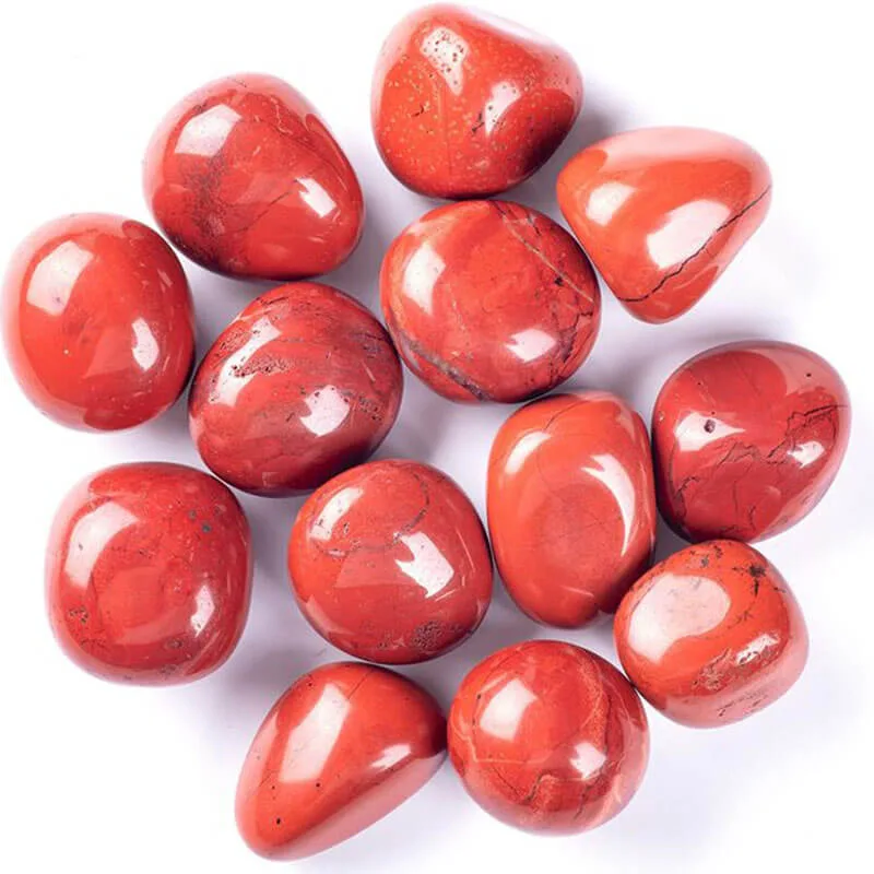 Tumbled Red Jasper Stone Bulk