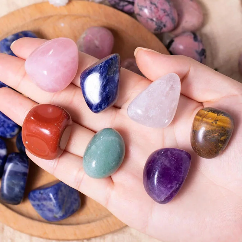 Tumbled Citrine Stone Crystals - 이미지 12
