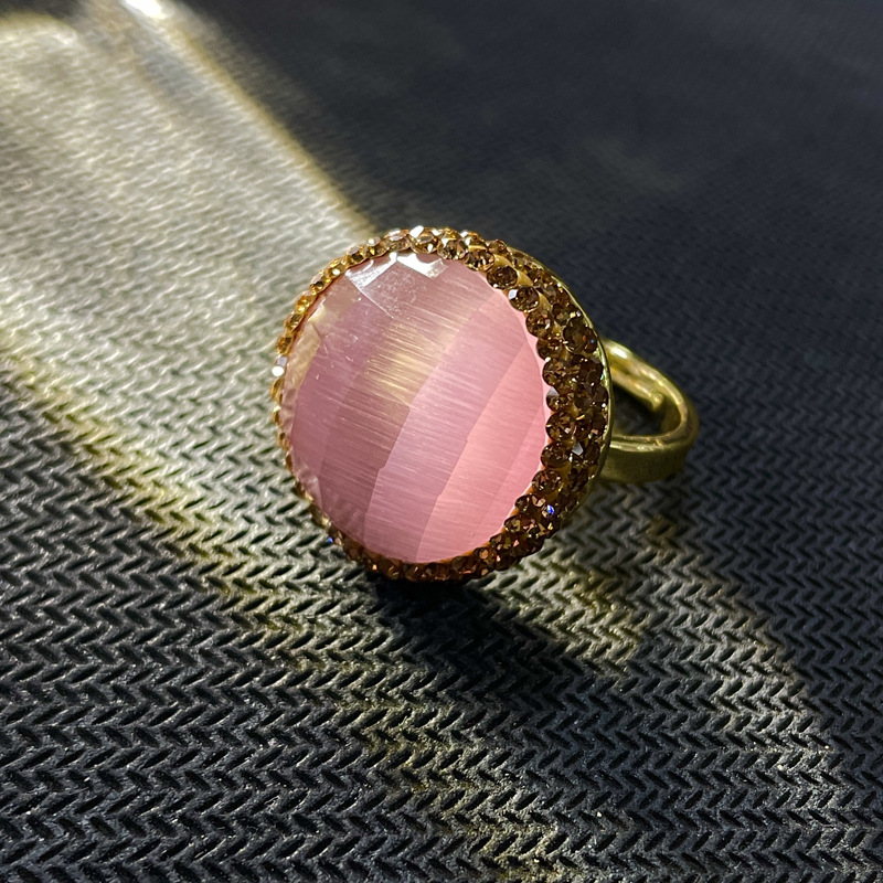 Vintage Crystal Adjustable Ring Bulk - immagine 6
