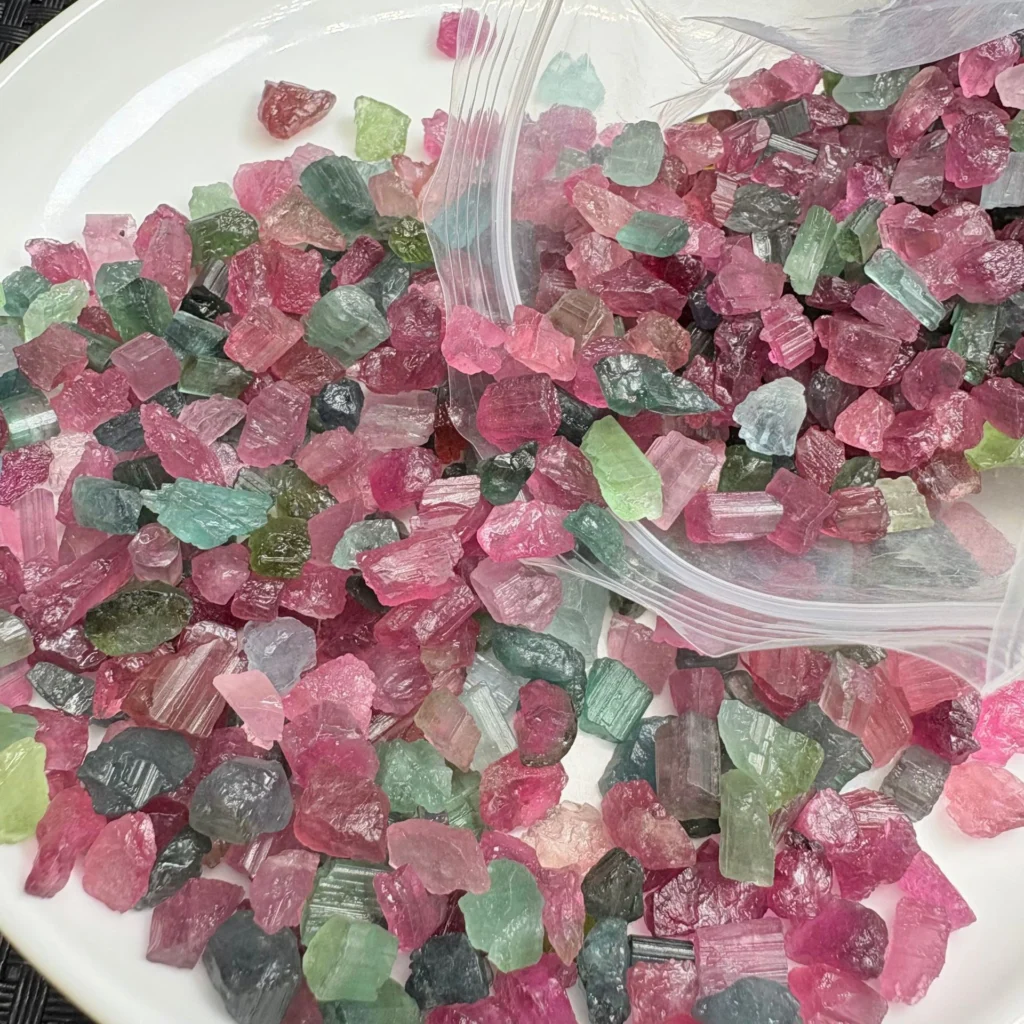 Watermelon Tourmaline Gravel new 3