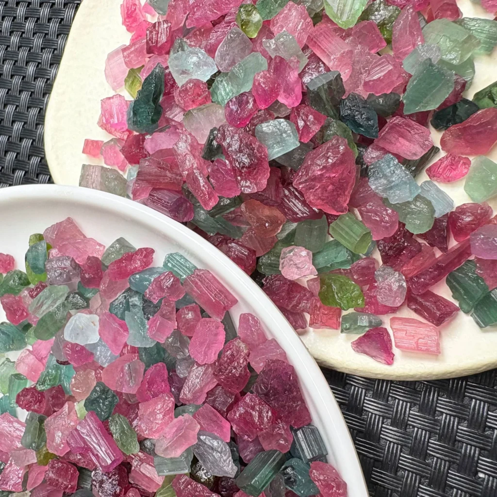Watermelon Tourmaline Gravel new 4