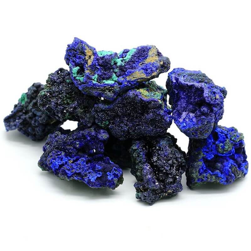 azurite malachite crystal stone