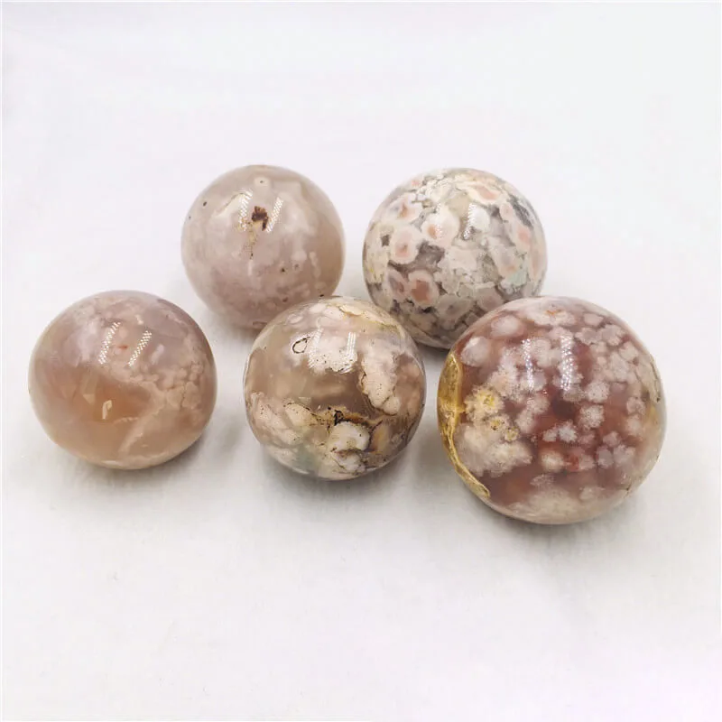 Sakura Flower Agate Ball Blossoms - Image 2
