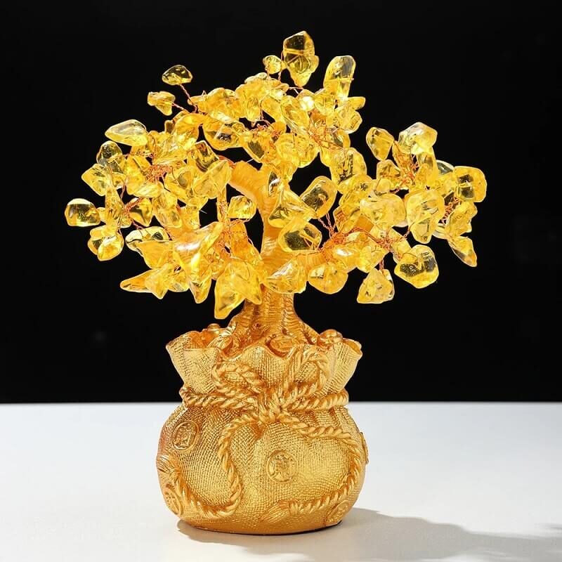 Citrine Tree Crystal Money Tree