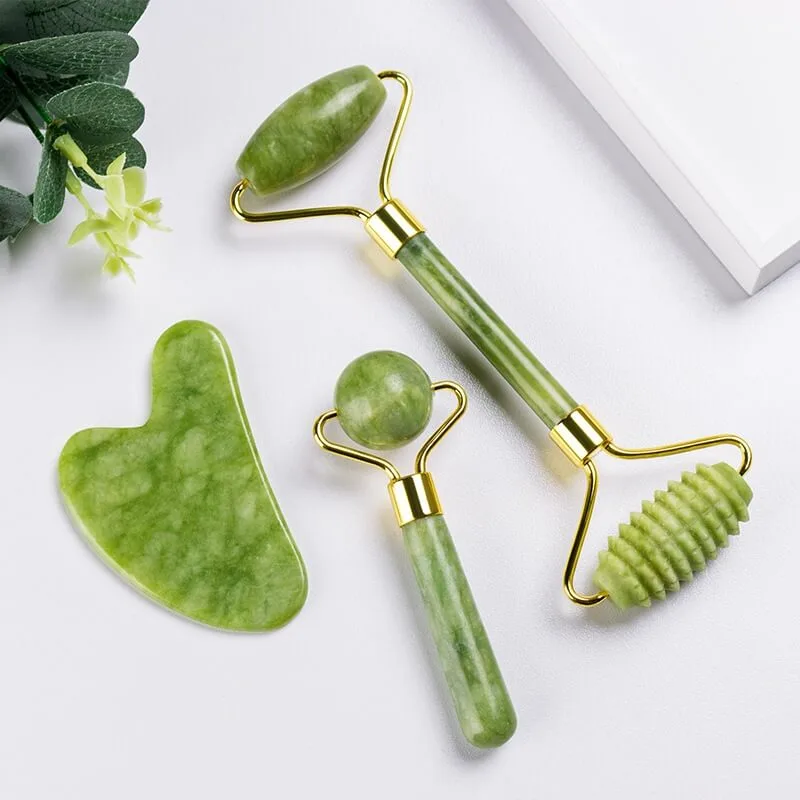 Crystal Facial Tools Jade Crystal Roller