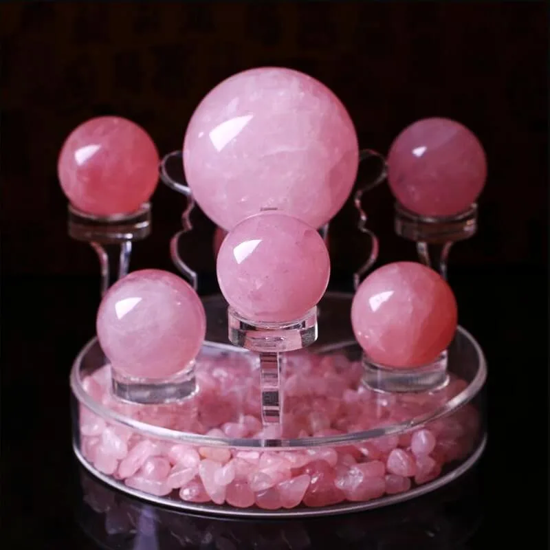 Natural Crystal Sphere Seven Balls Ornaments - Afbeelding 9