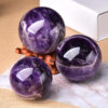 Dream Amethyst Sphere Polished Reiki Ball 3