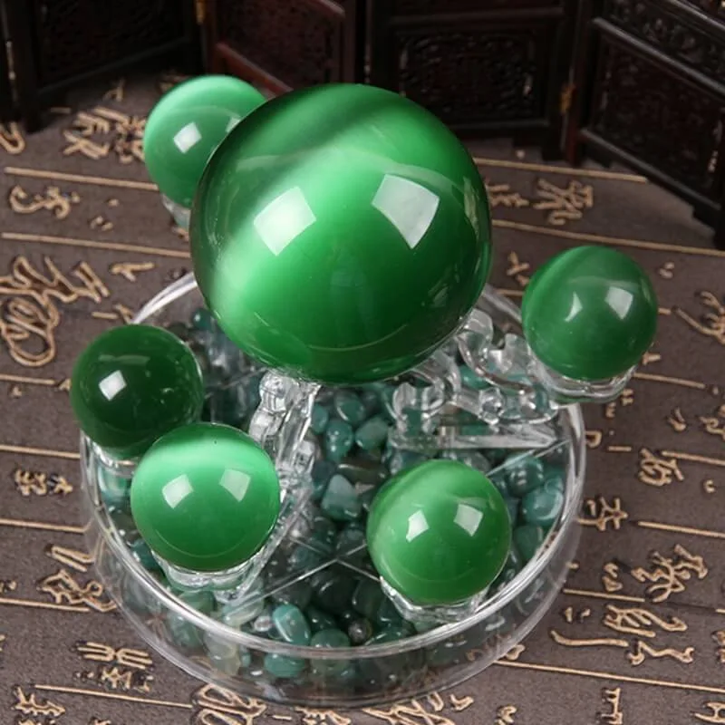 Natural Crystal Sphere Seven Balls Ornaments - Afbeelding 3