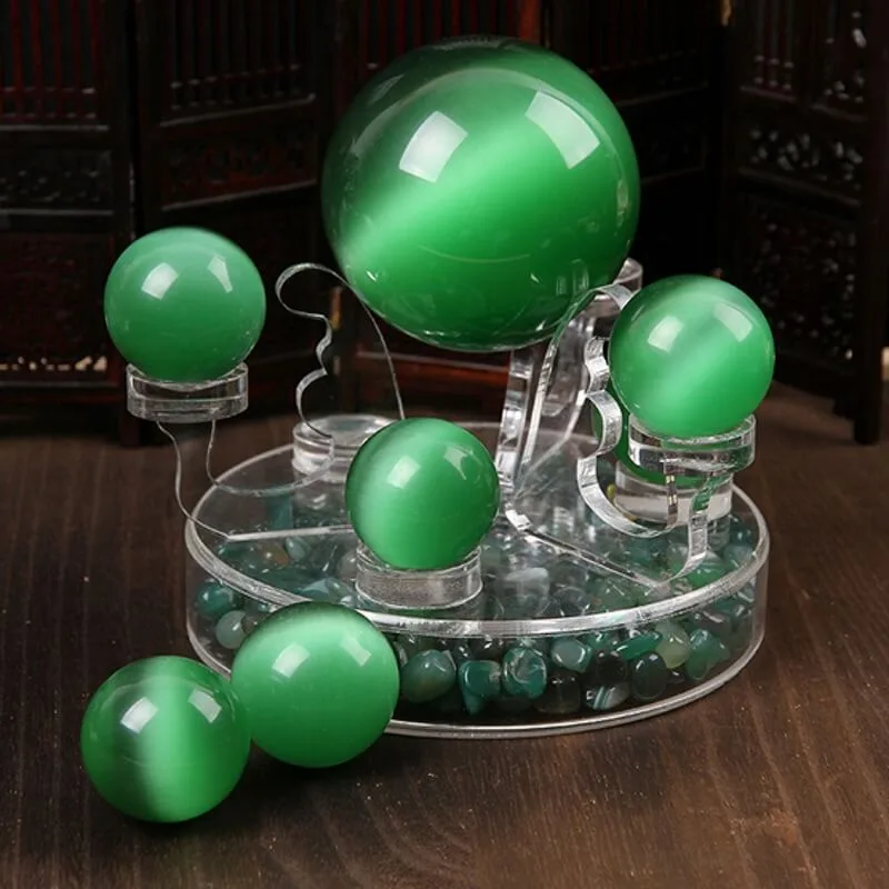 Natural Crystal Sphere Seven Balls Ornaments - Afbeelding 2