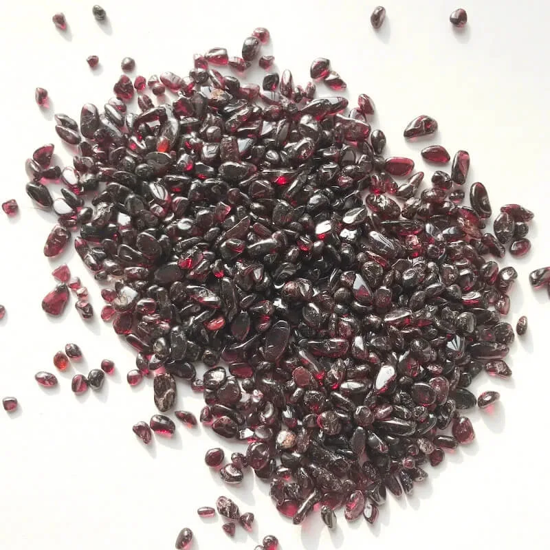 Polished Red Garnet Quartz Wholesale Crystal Stone – Bild 3