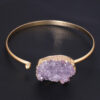 amethyst bracelet rough stone