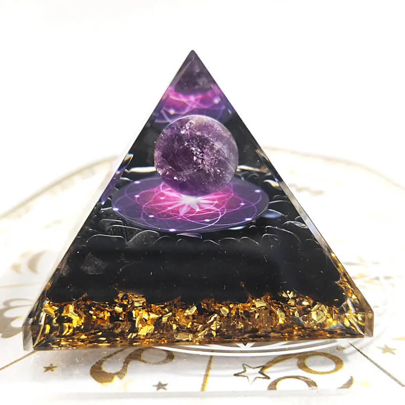 pyramid crystal ball