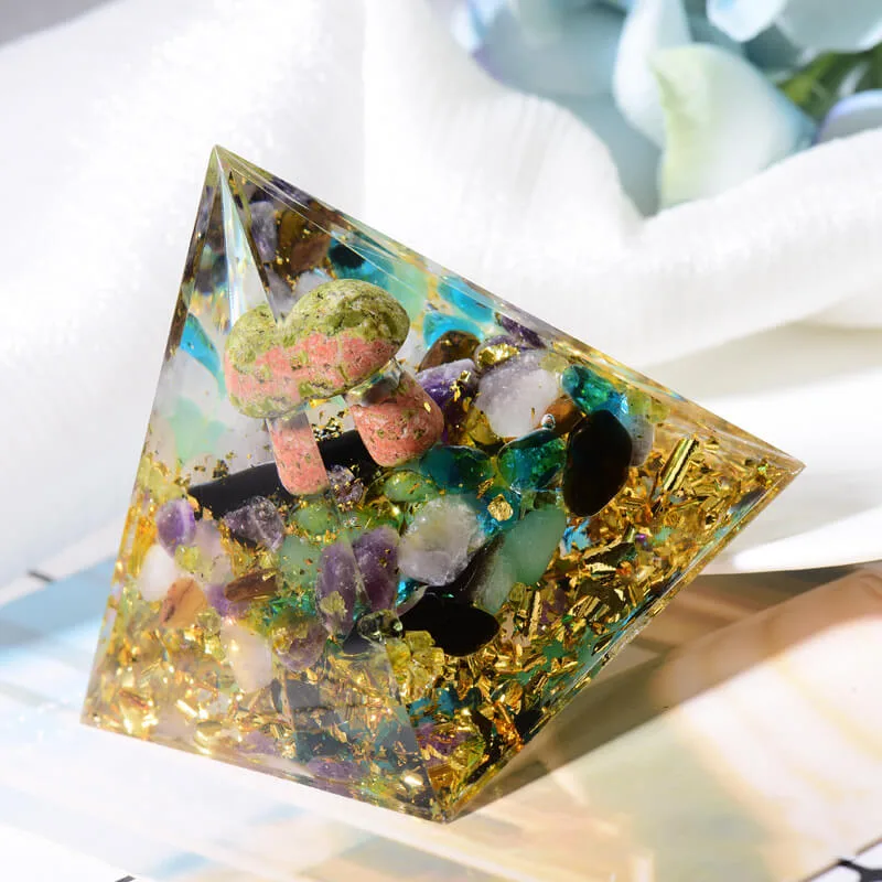 crystal pyramid mushroom