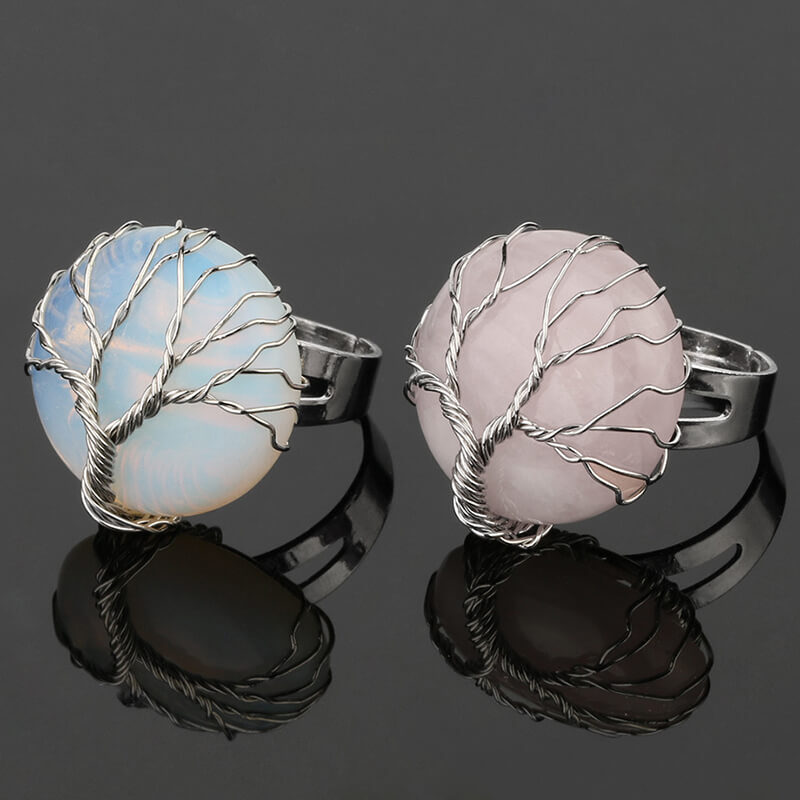 crystal ring tree of life