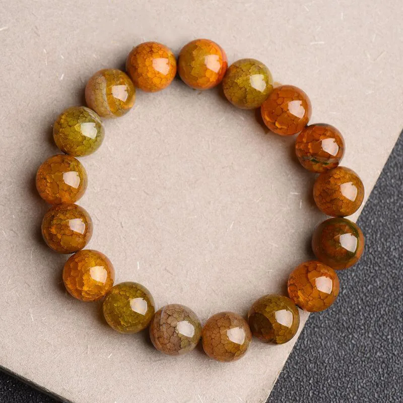 dragon vein bracelet beads