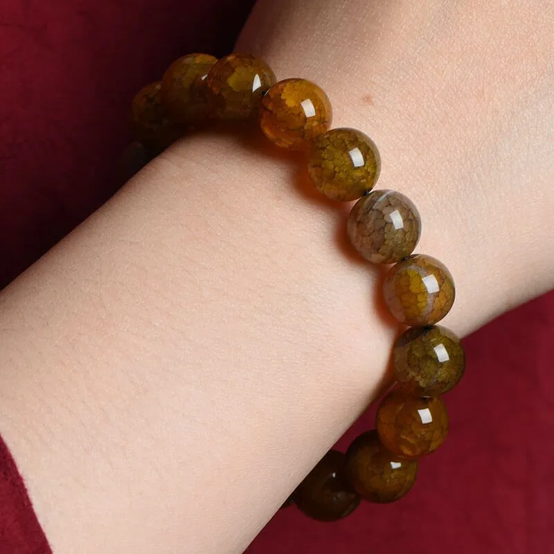 dragon vein bracelet beads